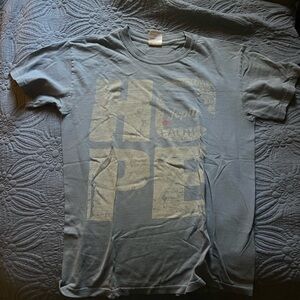 Men's Blue Graphic T-Shirt